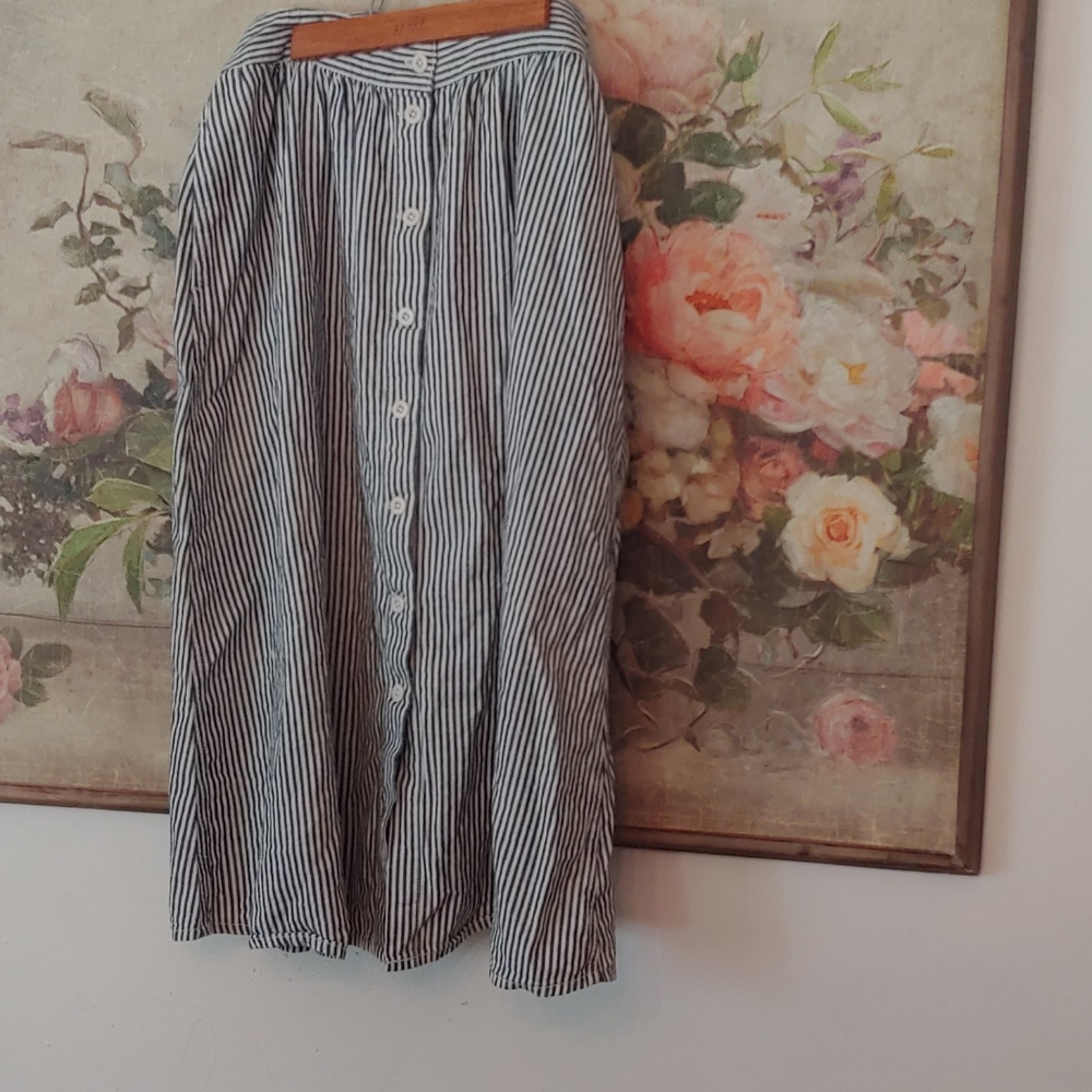 Madewell Striped Skirt
